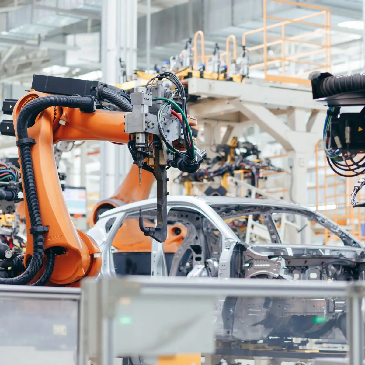 Car assembly machinery