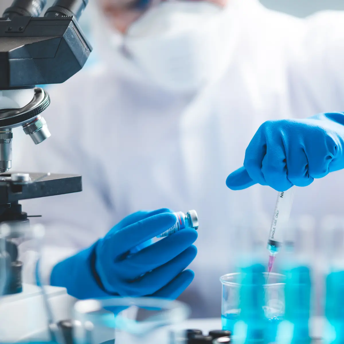 Life Sciences worker